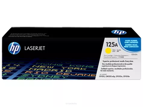 Toner HP 125A Yellow CB542A do LaserJet CP1215