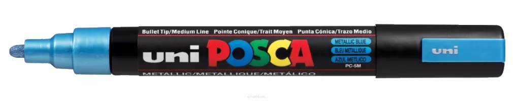 Pisak Posca PC-5M Metaliczny Niebieski SmartKleks.pl