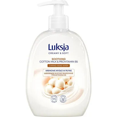 LUKSJA MYDŁO W PŁYNIE 500ML DOZ.COTTON