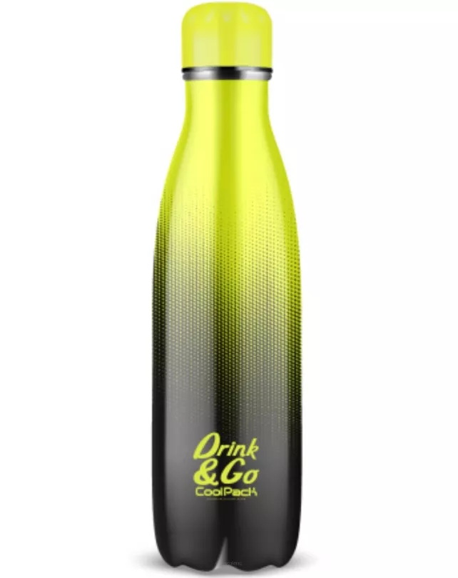 Bidon Metalowy Butelka Termiczna CoolPack Gradient Lemon