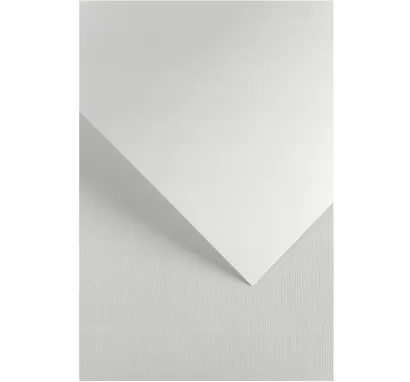 Karton Ozdobny Płótno Biały Galeria Papieru 202101