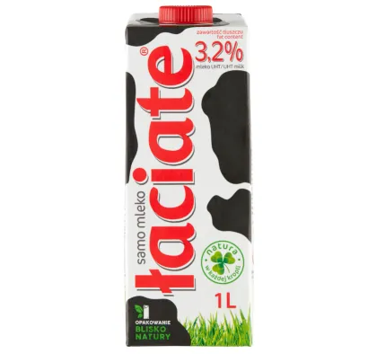 ŁACIATE MLEKO 3,2% 1L