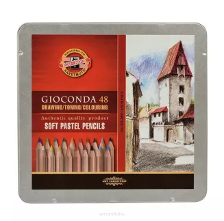 Pastele Suche Gioconda Koh-I-Noor 48szt smartkleks.pl