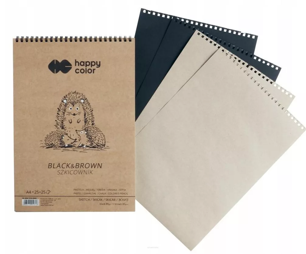 Szkicownik Plenerowy A5 Happy Color 2 Kolory smartkleks.pl