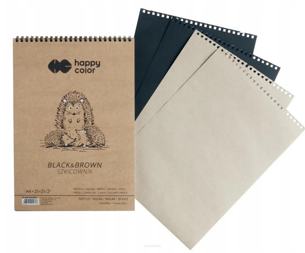 Szkicownik Plenerowy A5 Happy Color 2 Kolory smartkleks.pl