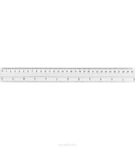 Linijka Szkolna Plastikowa z Uchwytem 30cm Grand  SmartKleks.pl