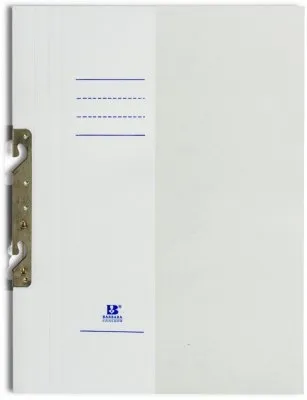 Skoroszyt Zawieszany Biały 1/2 A4 300g