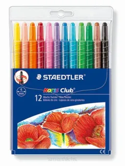 Twistery woskowe Staedtler 12 kolorów