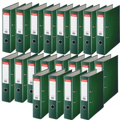 20 x Segregator Zielony A4 75mm Esselte
