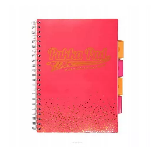 Kołozeszyt  B5/200 Kratka Przekładki Pukka Pad