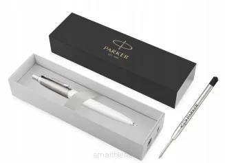 Długopis Parker Jotter Biały Wkład Czarny i Niebieski 2096874 - 2