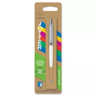 Długopis Parker Jotter Biały Wkład Czarny i Niebieski 2096874 - 3