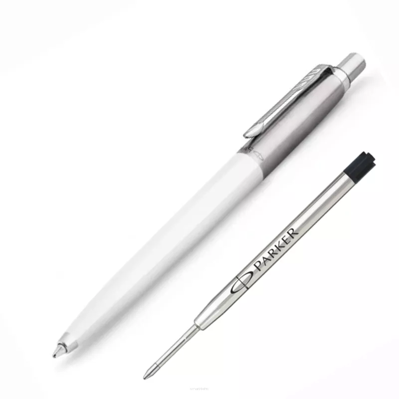 Długopis Parker Jotter Biały Wkład Czarny i Niebieski 2096874
