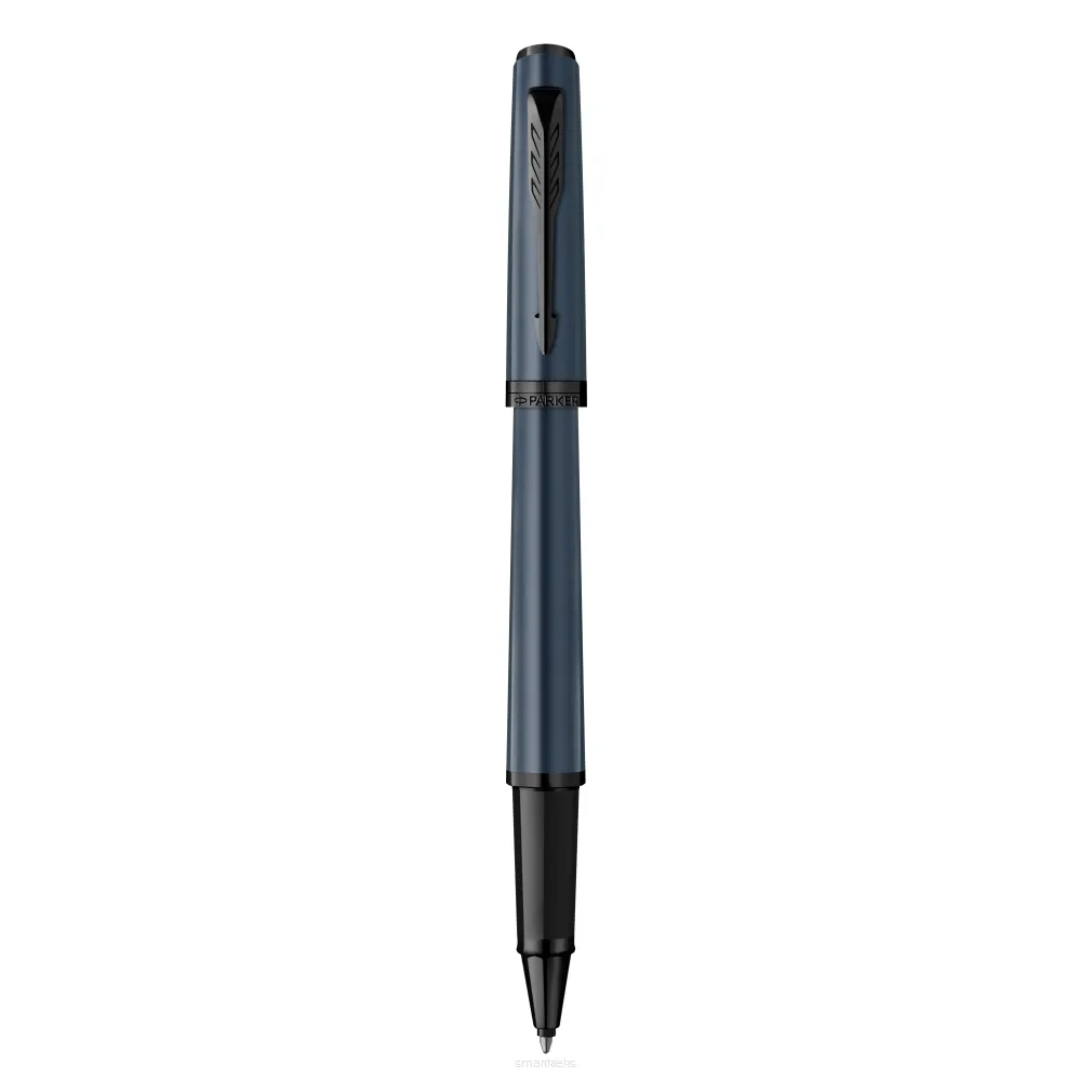 Parker Meridian Pióro kulkowe Niebieski lakier z czarnymi wykończeniami Cienka stalówka 2247780