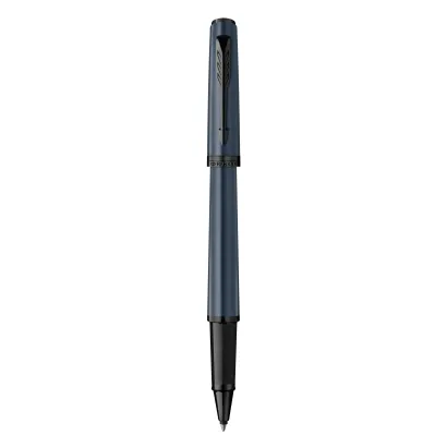 Parker Meridian Pióro kulkowe Niebieski lakier z czarnymi wykończeniami Cienka stalówka 2247780