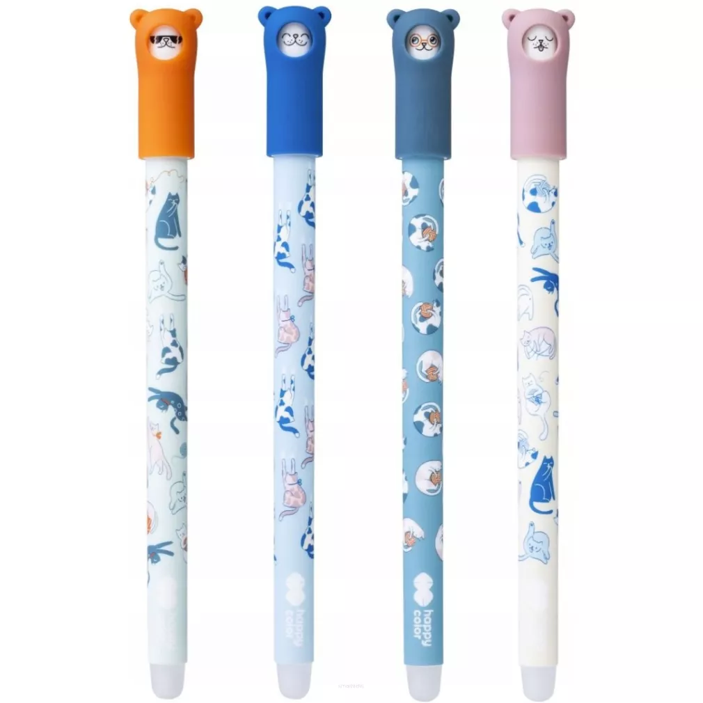 Długopis Wymazywalny Happy Color Uszaki Koty  SmartKleks.pl