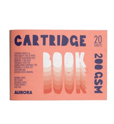 Szkicownik Aurora Book Cartridge 200g/m2