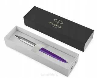 Długopis Parker Jotter Fioletowy Wkład Czarny i Niebieski - 3