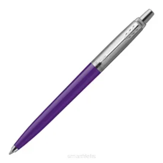 Długopis Parker Jotter Fioletowy Wkład Czarny i Niebieski - 4