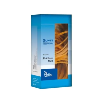 Gumki recepturki Tetis 43MM 15G