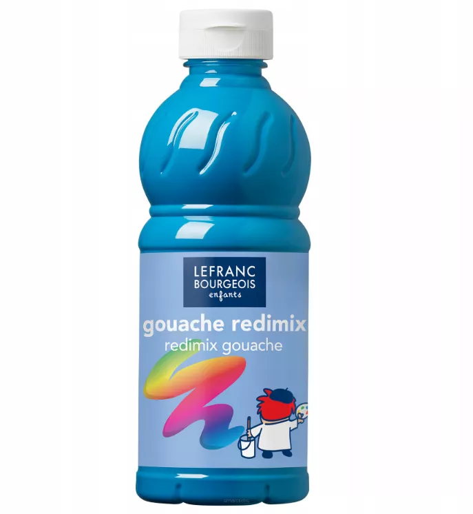 Płynny Gwasz Farba Plakatowa Redimix 500ml. Turkus smartkleks.pl