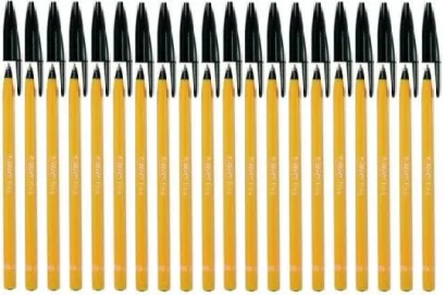 Zestaw 20 x Długopis BiC Orange Original Fine Czarny