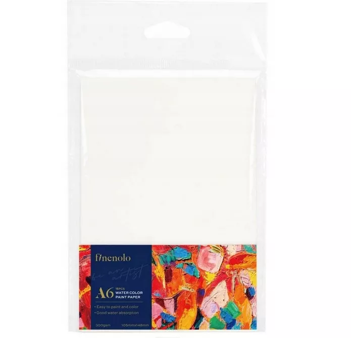 Papier Akwarelowy A6 Deli Finenolo 300g smartkleks.pl