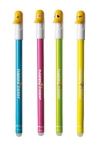 Długopis Usuwalny Happy Color Kaczki 0,5 Niebieski Zmazywalny
