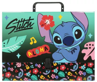 Teczka Z Rączką A4 XL Stitch Mint Aloha