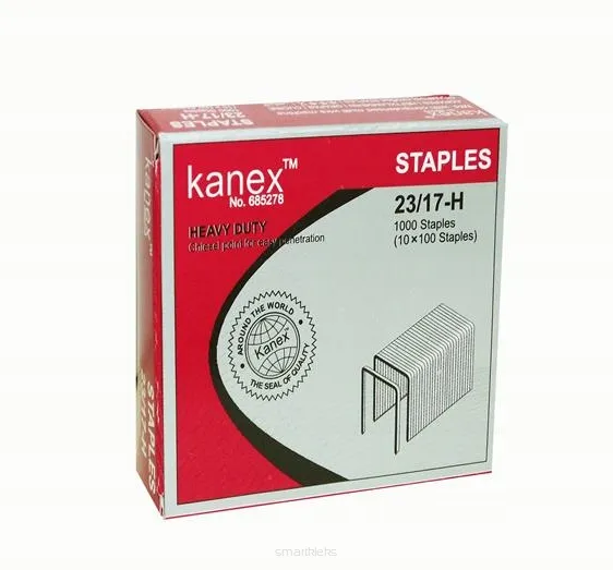 Zszywki Kanex 23/17 No.685278 1000sztuk smartkleks.pl