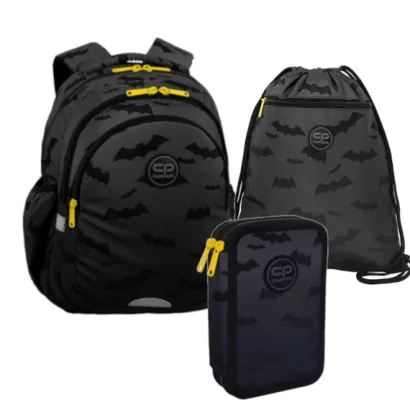 Plecak CoolPack Jerry Darker Night z Workiem i Wyposażonym Piórnikiem