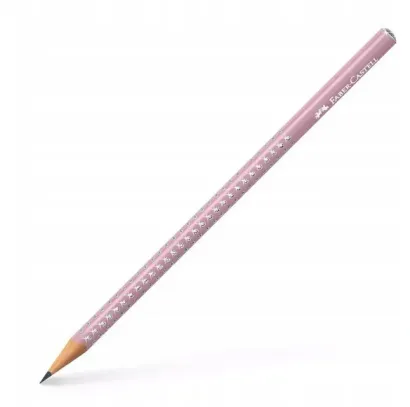 Ołówek Faber Castell Sparkle Pearl Pudrowy Róż HB