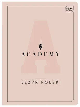 Zeszyt tematyczny InterDruk A5 60 linia 90g Polski Academy Hybryda