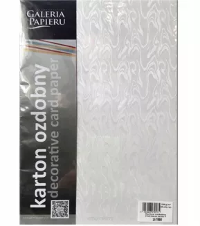 Karton Ozdobny Papirus Biały Galeria Papieru smartkleks.pl