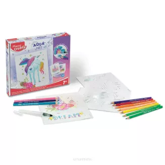 Zestaw Maped  Aqua Art Obrazy Akwarelowe - Jednorożec SmartKleks.pl