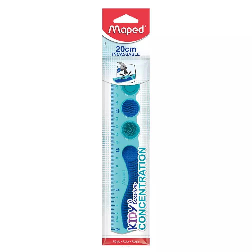 Linijka Maped Kidy Learn Concentration 20cm smartkleks.pl