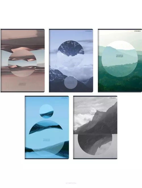 Zeszyt A5/60K kratka Landscape (10szt) TOP2000