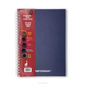 Kołonotatnik SWING Mono BG A5 80K kratka 80g NARCISSUS