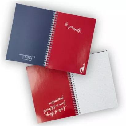 Kołonotatnik SWING Mono BG A5 80K kratka 80g NARCISSUS