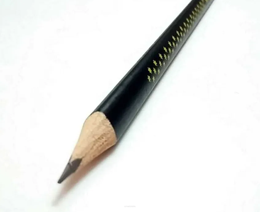 Ołówek Z Gumką Trójkątny Gwiazdki Penmate