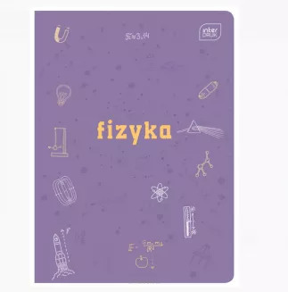 Zeszyt Tematyczny - Fizyka  A5/60 w Kratkę Interdruk smartkleks.pl