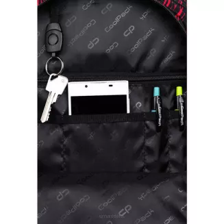 Plecak Szkolny CoolPack Impact Sunset F031761 Czarno-Czerwony - 4