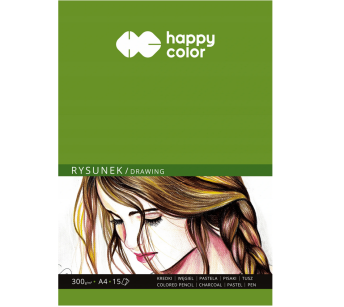 Blok do Rysunku A4 Happy Color 300g/m2
