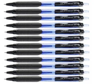 12 x Długopis Olejowy Uni Jetstream SXN-101-07 Niebieski