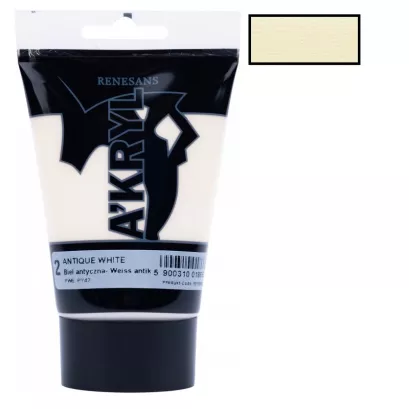Farba Akrylowa Renesans 100ml 2 Biel Antyczna