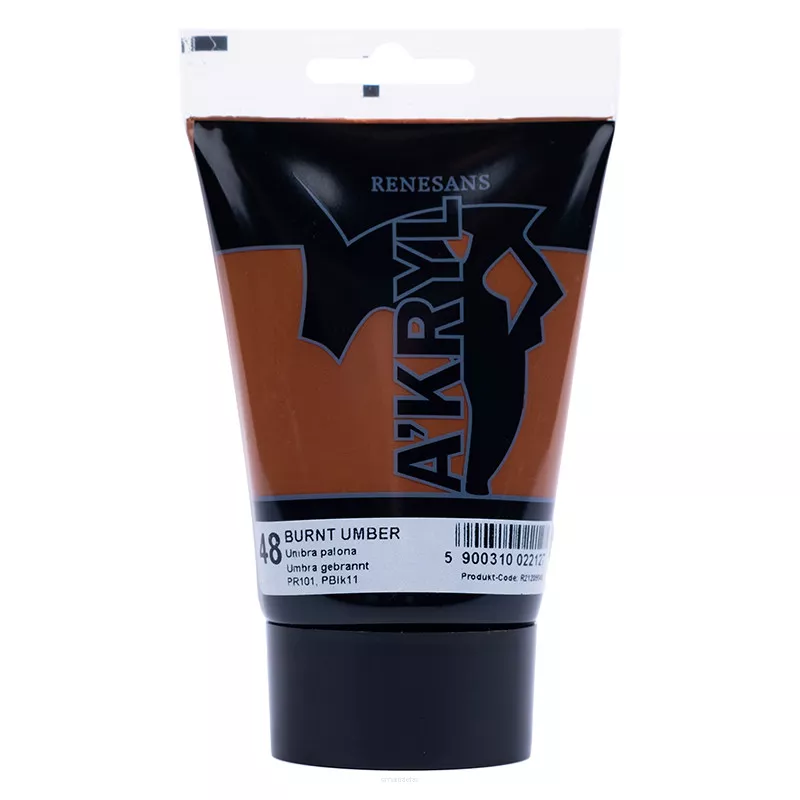 Farba Akrylowa Renesans 100ml 48 Umbra Palona