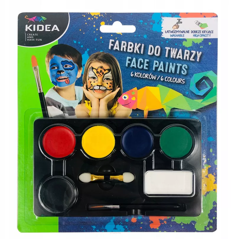 Farbki do Twarzy Kidea DerForm smartkleks.pl