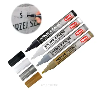Marker Olejowy Czarny Do Renowacji Nagrobków Toma smartkleks.pl