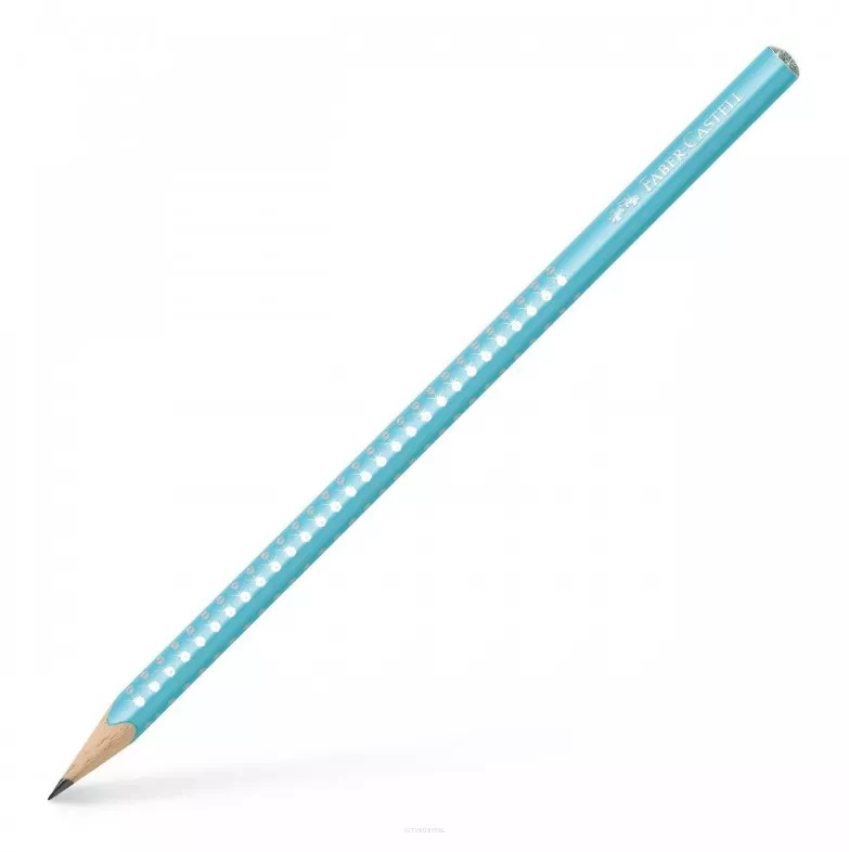 Ołówek Faber Castell Sparkle Pearl Błękitny B