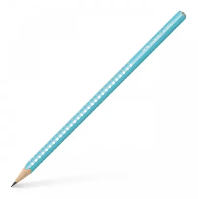 Ołówek Faber Castell Sparkle Pearl Błękitny B